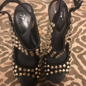 Giuseppe Zanotti Studded Heeled Sandals